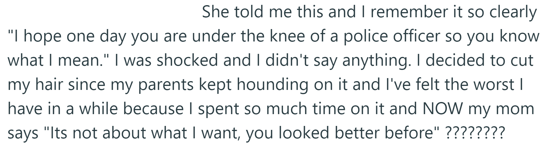 The OP ended up cutting his hair.