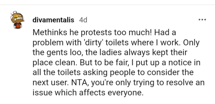 The OP is only trying to resolve an issue that affects everybody