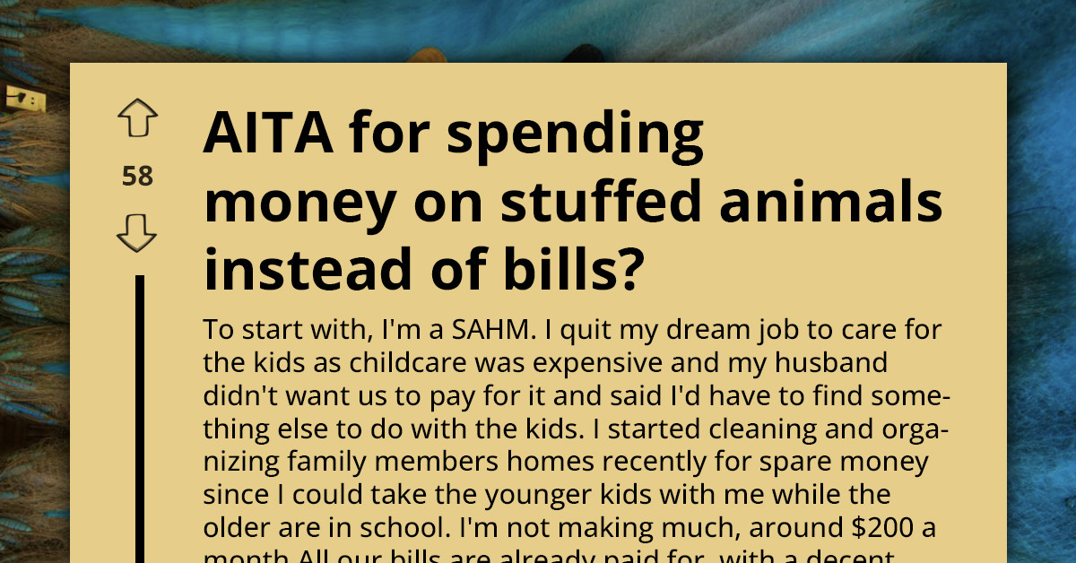 This SAHM Started A Small Side Hustle — But Her Husband Says She’s Spending Her Earnings “Wrong”