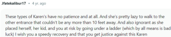 Get Justice Against This Karen