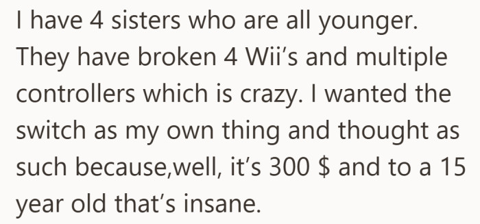 Four younger siblings changes the stakes, especially with a history of broken systems.
