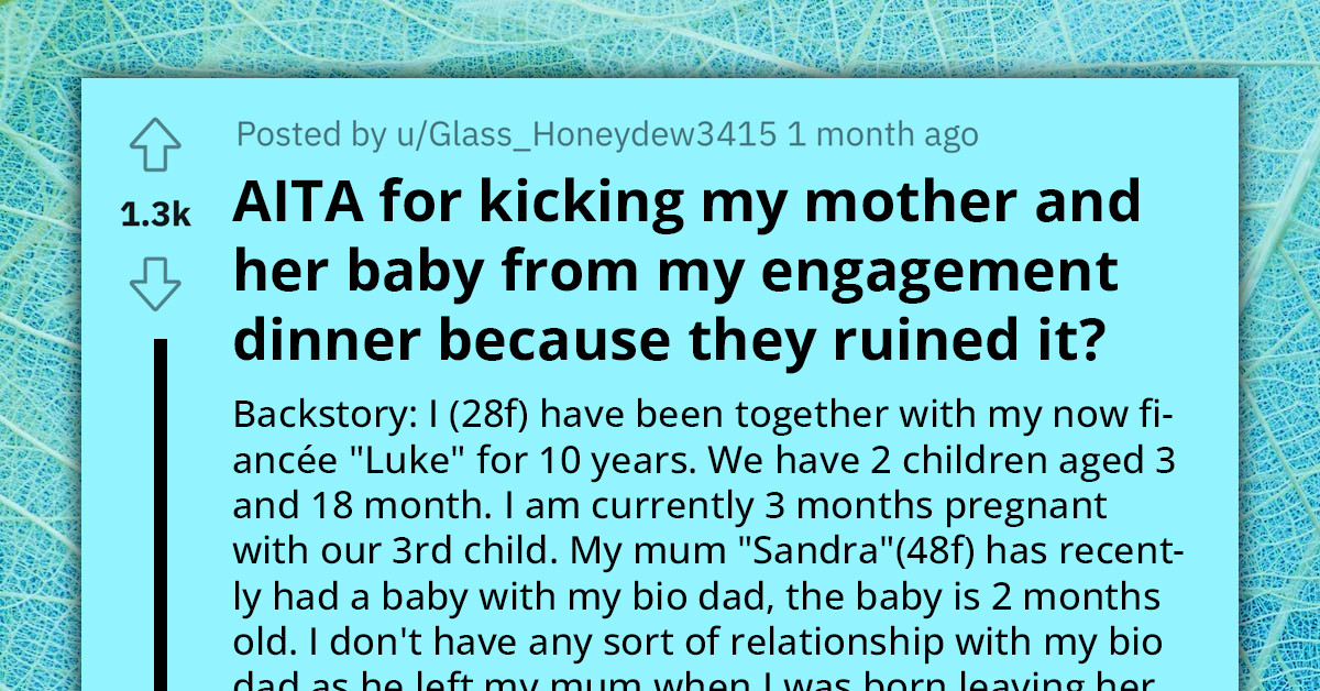 Mom Brings Her Baby to Daughter's Romantic Engagement Dinner Despite Being Told Not To, Ends Up Ruining Things