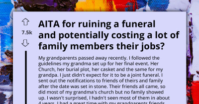 Affair Grandkid Exposes Family Lies At Fake Funeral, Uncovering Years Of Deception