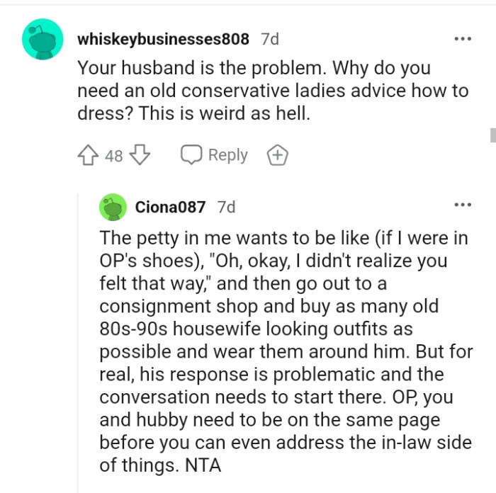 Why do you need a conservative old lady's advice?