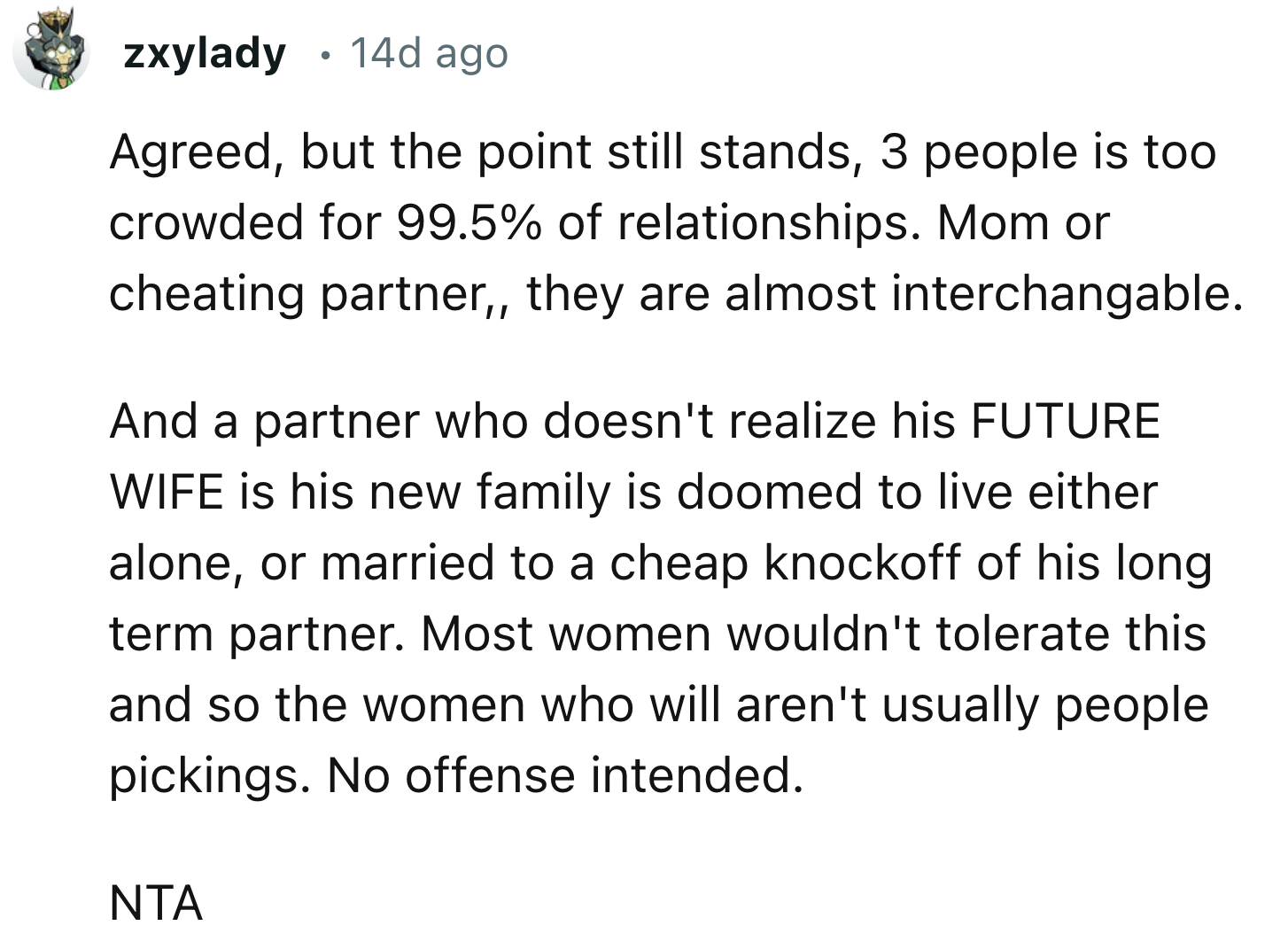 Three People Is Too Much For A Relationship