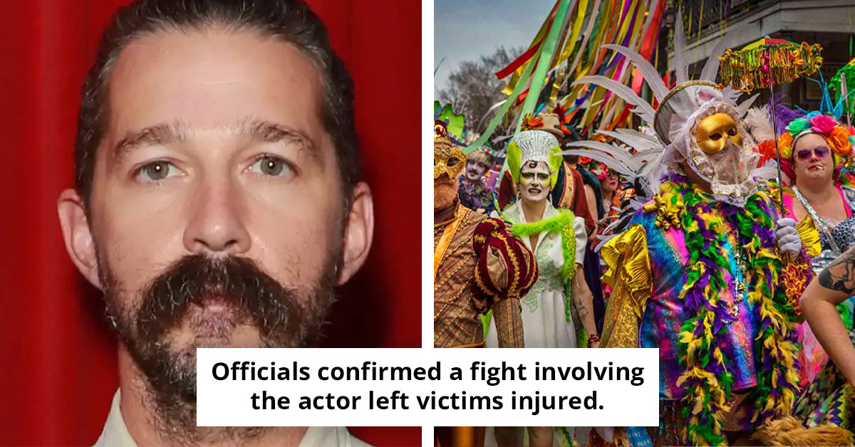 Shia LaBeouf taken into custody in New Orleans following disruptive behavior during Mardi Gras celebrations