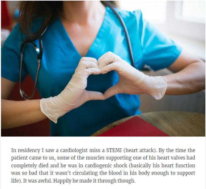 17. He was in cardiogenic shock.