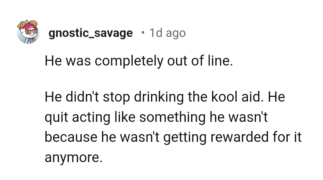 This Redditor says OP's friend went out of line
