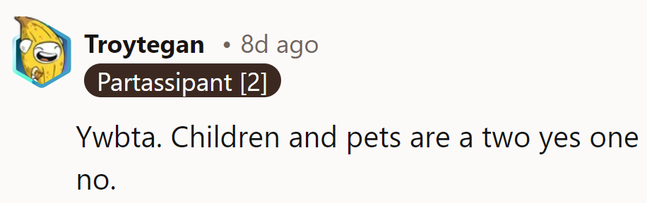 Two yeses, one 'paws.' It's a fur-midable rule for harmony!