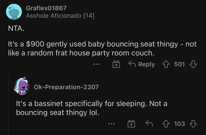 She could have sold it, but she's too delusional.