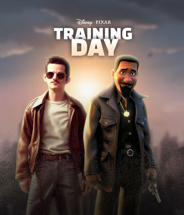 5. Training Day: A Pixar-Style Adventure of Action and Thrills!