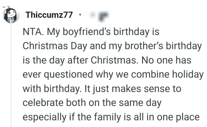 It just makes sense to celebrate