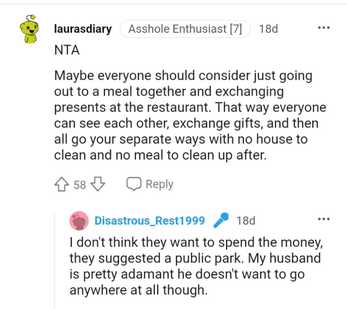 The Reddit post got hundreds of comments, and here are a bunch of them for you to read through below