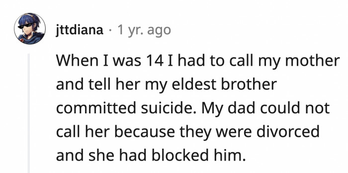 6. This commenter who was just a teenager at that time