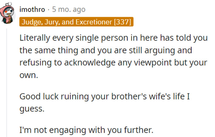 Seems like they're dancing to the beat of their own drum, ignoring every other voice in the room.