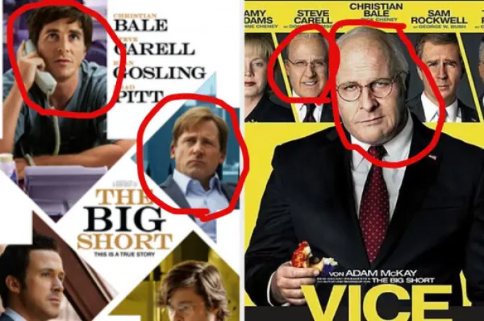 17. Steve Carell and Christian Bale