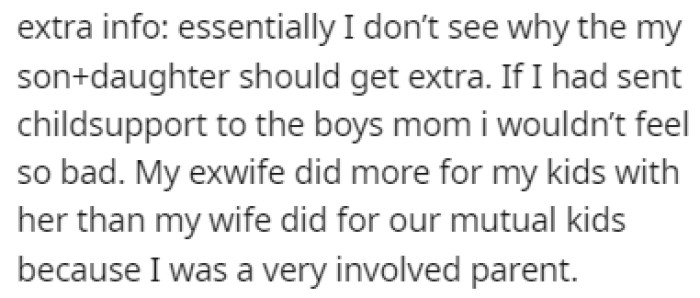 Some extra information on the whole situation