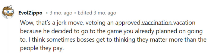 It's like he tried to pull a 