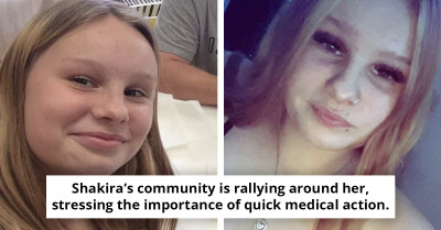 Teenager left unable to speak and paralyzed after mild symptoms were mistaken for menstrual discomfort.