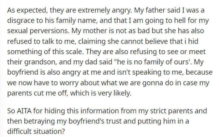 She said that they reacted exactly how she predicted they would, but we honestly can't blame them.