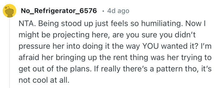 “If really there’s a pattern tho, it’s not cool at all.”