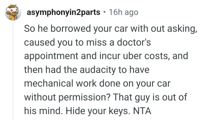 This Redditor says OP's uncle is out of his mind