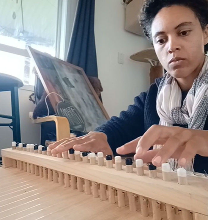 "I've Been Working On This Harp-Like Instrument For A Few Months Now. Almost Finished!"