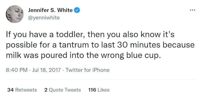 12. The wrong blue cup