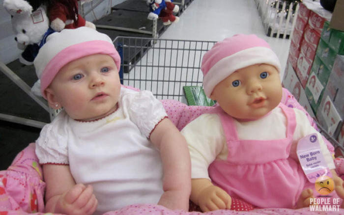 10. Someone just bought a doll that looks exactly like their baby