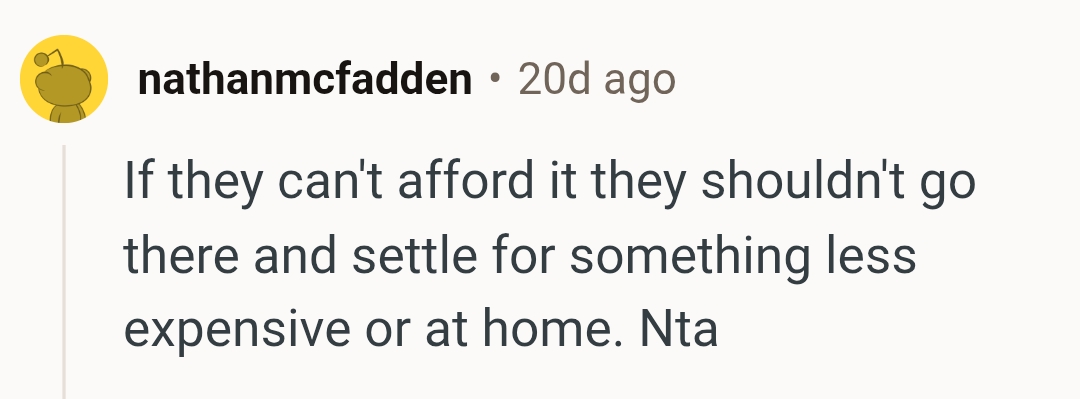 And the comments roll in...