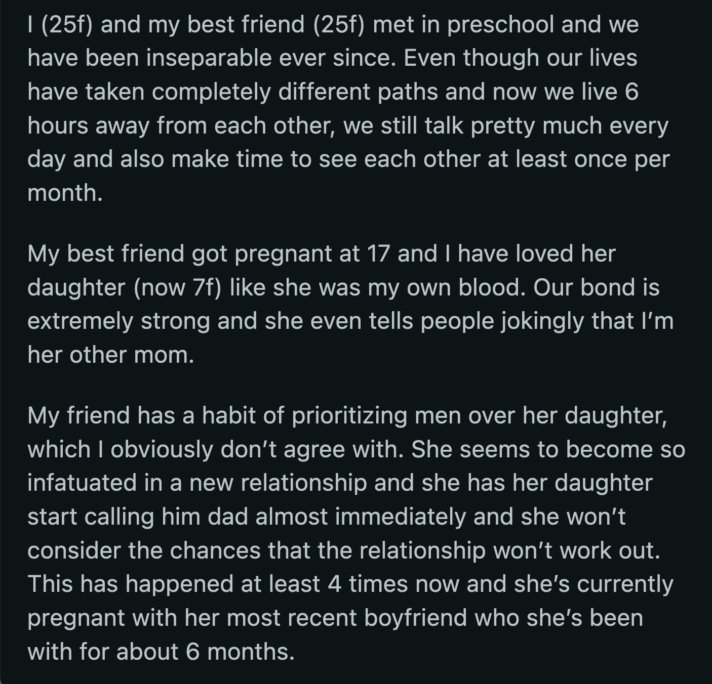 It was OP's way of letting her niece be a kid because her home life was not always peaceful. It was an important one-on-one tradition that OP cherished. She wants to keep it that way.