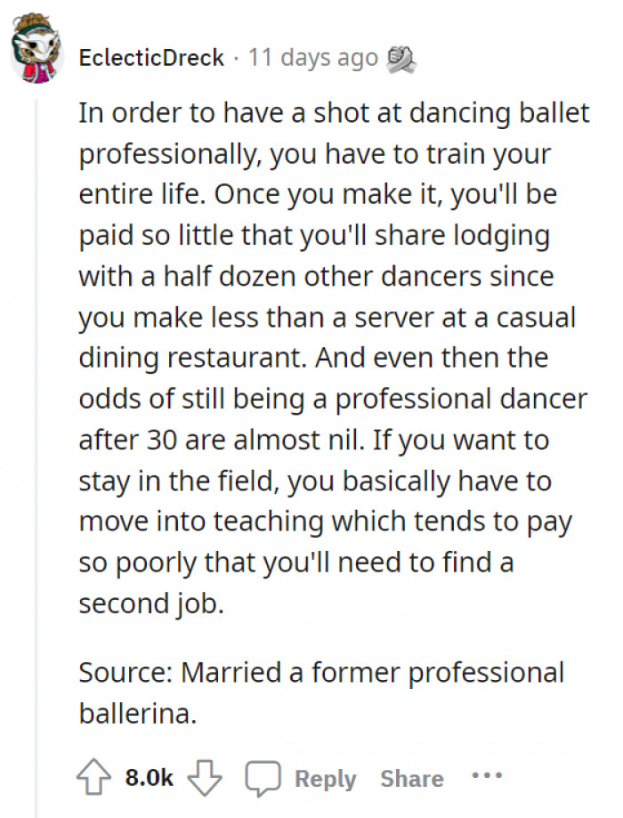 A follow-up response: