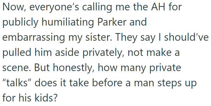 The OP got criticized for their action: