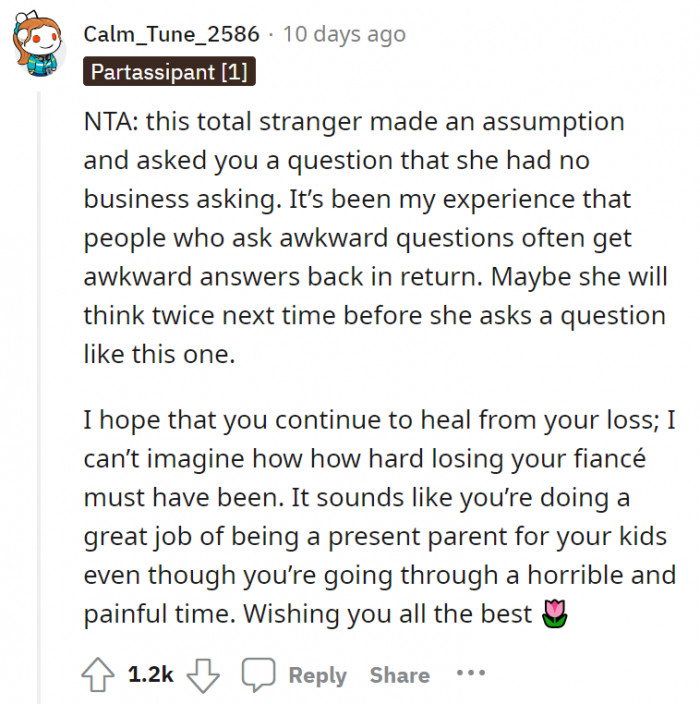 No one is to blame. Both sides were absolutely shocked by their responses.