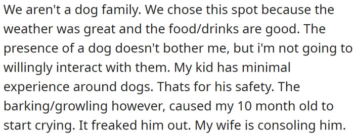 He explained how the problem arose: