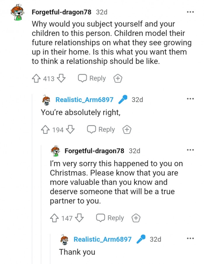 Children model their future relationships on what they see