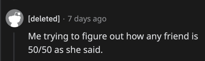 Either OP has some terrible friends, or they were scared they'd be Venmoed next for refusing to babysit.