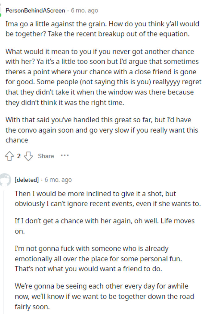 Many people asked him what his response would be if they had not gone through the recent events that happened, but he said he can't just ignore it.