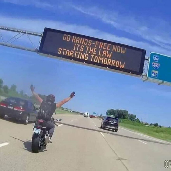 19. How Am I Supposed To Text And Drive Without My Hands?