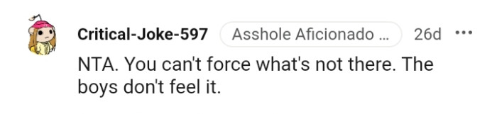 You cannot force what is not there