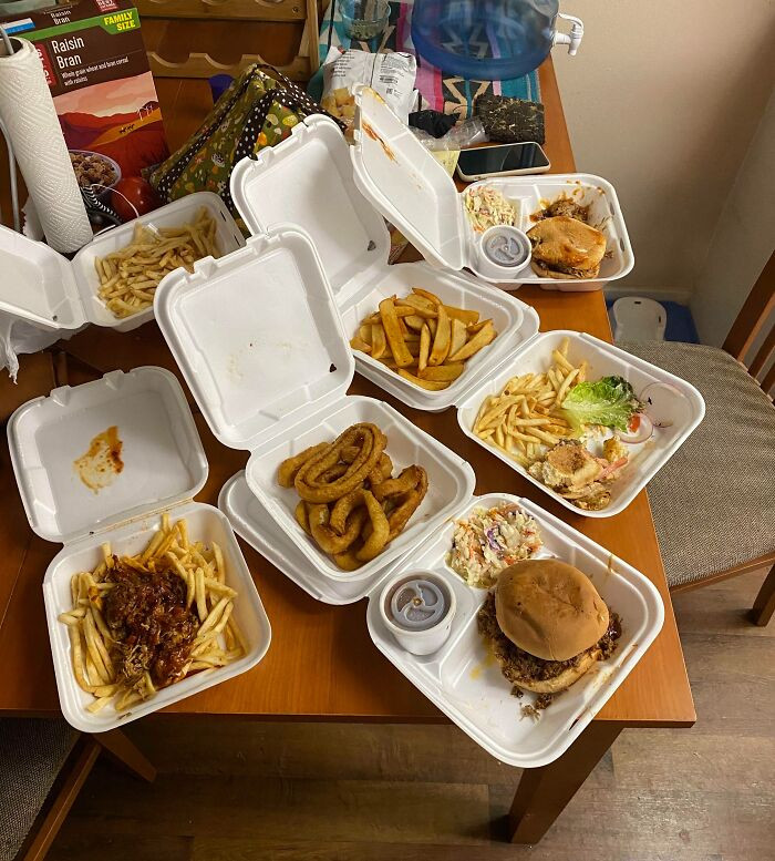 16. I Ordered A Sandwich On Uber Eats And Got This; Sucks For The Person That Ordered This