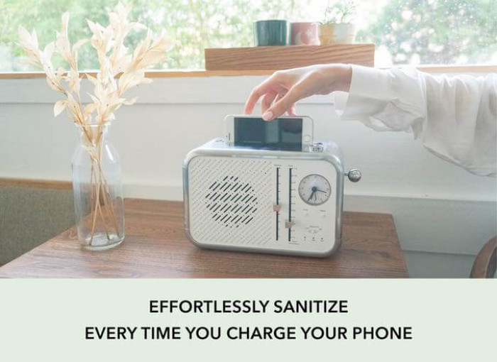 8. Phone Toaster: UV phone sanitizer