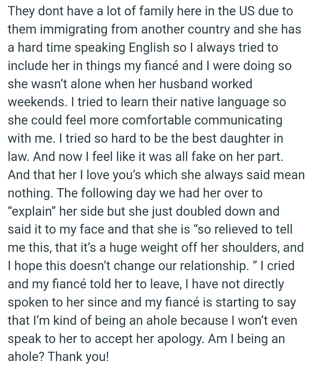 It’s a Huge Weight Off Her Shoulders, and I Hope This Doesn’t Change Their Relationship