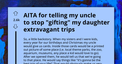 Moment Lady Texts Her Uncle To Stop His Long Overdue Deceitful Habit Of Promising Kids Expensive Trips As Gifts But Never Fulfilling Them