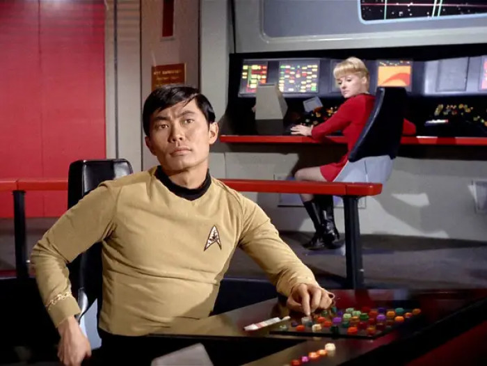 George Takei back then: