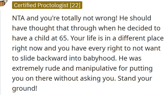 Her life is in a different place now