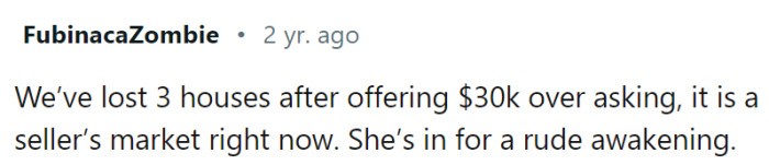 She’s in for a rude awakening.