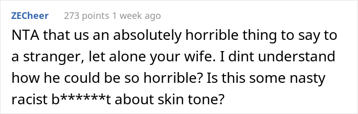 The bottom line: the joke was insulting.