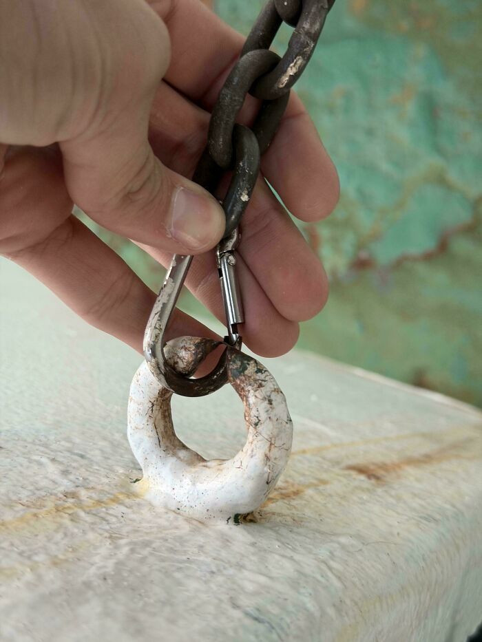 "Chain On Ferry In Montenegro"