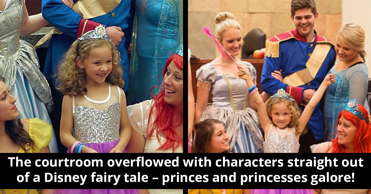 Courtroom Transforms Into Magical Kingdom As Disney Characters Attend 5-Year-Old Girl’s Adoption Hearing